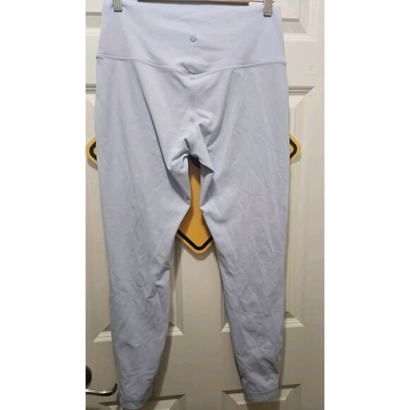 lululemon Align HR Pant 28" Leggings Pastel Blue 12 PSLB Nulu - Picture 2 of 2